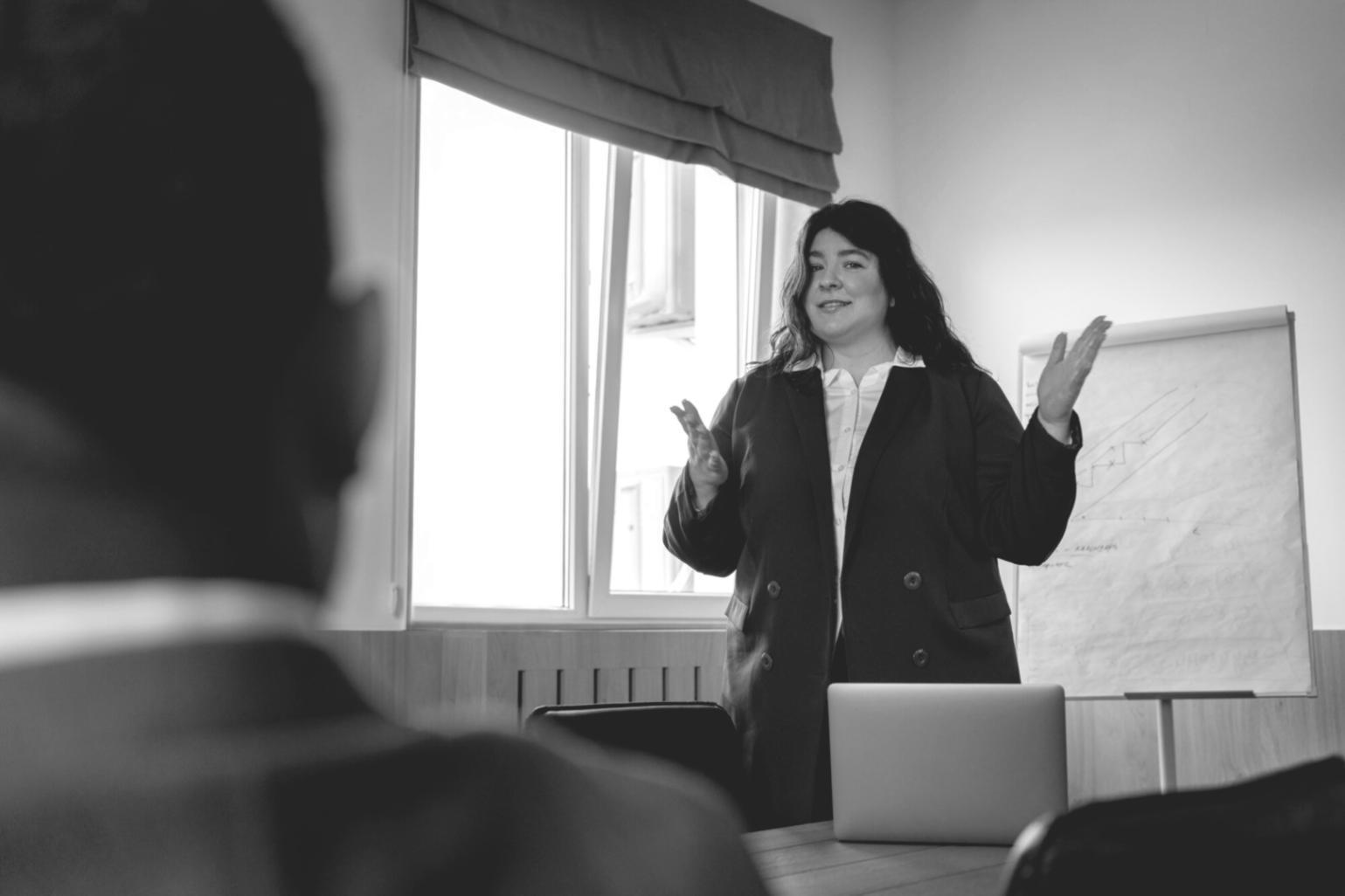 Business planning consultation session